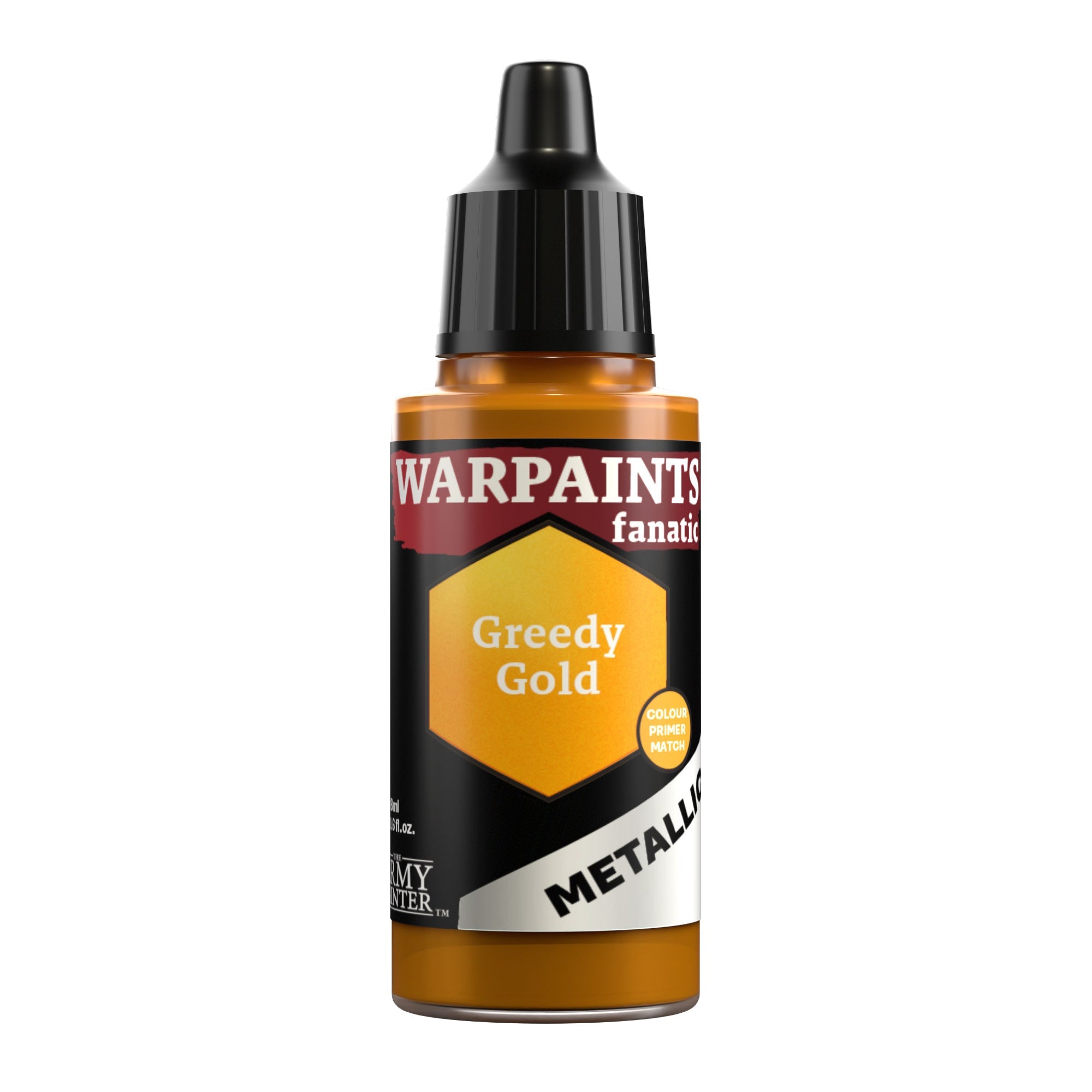 Warpaints Fanatic: Metallic - Greedy Gold 18ml image 0